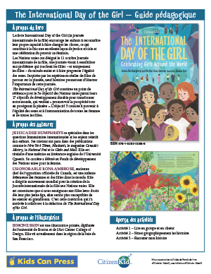 The International Day of the Girl French Teaching Guide